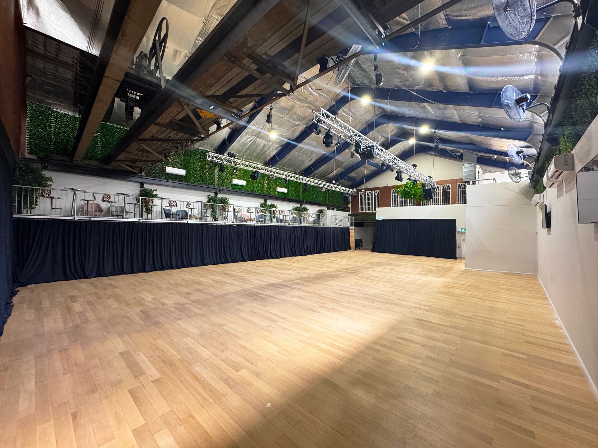 The Gantry (Studio A) event space at 3Danks in Waterloo Sydney